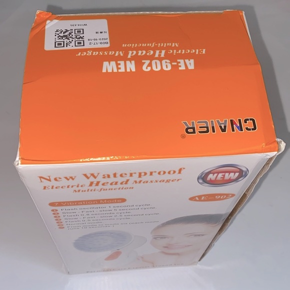 CNAIER AE-902 Multi-functional Electric Head Massager w/ 7 Vibration Modes, NIB - Picture 8 of 10